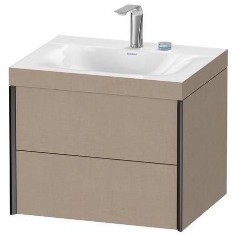 Kit de fixation pour meuble-lavabo XVIU 600x480mm 2 HL Cha ma / ta s-matt Ra 83