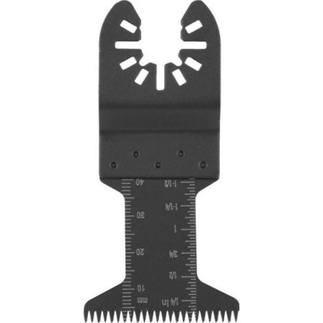 Lame De Scie Oscillante - Acier Haut Carbone - 44 mm - Pour Bois Plastique Metal Mou - 20 Pièces (1/4)