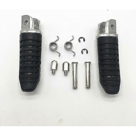 Motorrad-Fußrasten vorne für Suzuki V-Strom 650 DL650 GSX1300R GSX1300 Hayabusa GSX650F GSX1400 Bking – Silber (1/5)