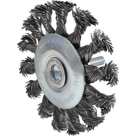 KS Tools Stahldrahtrundbürste 0,5 mm, Ø 75 mm (1/2)