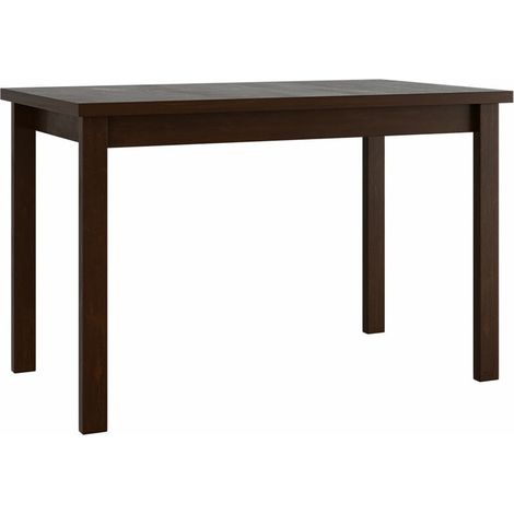 Mesa Victorville 119, Nuez, 76x70x120cm, Aglomerado laminado, Madera