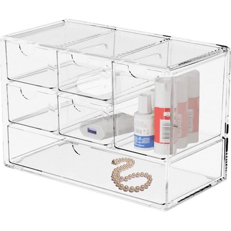 Organizer für Büro transparente Schubladenfächer