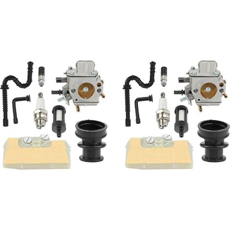 2 x carburateur filtre à air kit pour Stihl 029 039 MS290 MS310 MS390 tronçonneuse pièces (1/5)