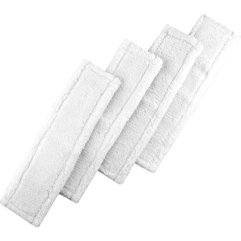 Lot de 4 housses en Microfibre pour raclette Lave-vitres double utilisation. 100% polyester (1/3)