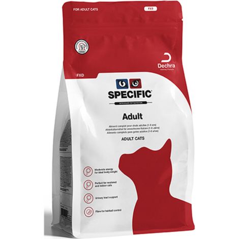 SPECIFIC Pienso para Gatos ADULT FXD, 7 kg