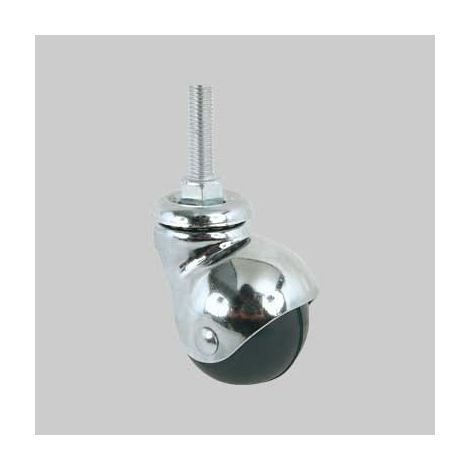 Ruota arredamento art. 165b avo 30 mm - fil. m8 - portata 20 kg
