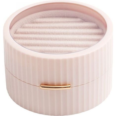 Boîte à bijoux multicouche (rose) (1/3)