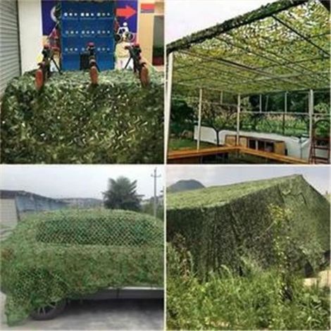 Filet de Camouflage - Woodlands - 4X5M - Résistant - Durable - Camouflage de jungle (1/3)
