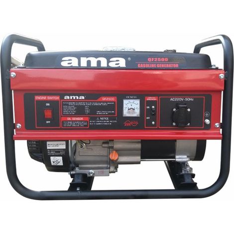 Generatore a benzina Ama monofase con AVR da 168cc 2,2kW