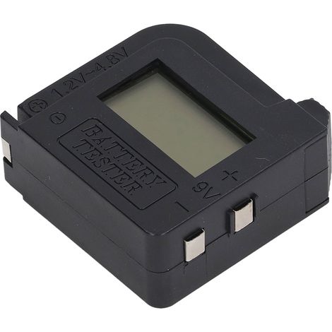 Digitaler Batterietester mit LCD-Bildschirm, präzise Erkennung, tragbarer Tester für C-, AA- und AAA-Batterien (1/5)