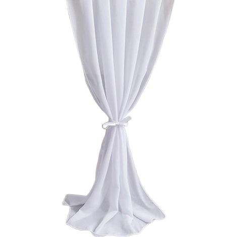 Chemin de table semi-transparent en mousseline, décoration de table pour repas, mariages, fêtes, banquets de Noël, décorations de gâteaux, javel 89 (1/5)