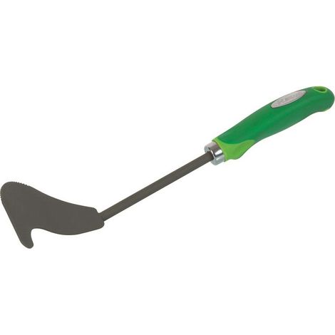 Facilitys – Spatule racloir pour tondeuse à gazon – Lame en acier 9cm – Manche ergonomique 36cm – Nettoyage carter facile