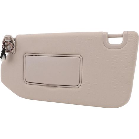 Left Driver Side Sunshade Panel with Beige Mirror for Pathfinder R52 2012-2019, QX60 and JX35  Anti-glare, OEM Fit, ABS Interior Upgrade (Left) (1/5)