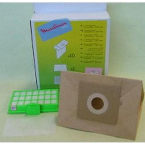 Boite de 10 sacs + 1 filtre hepa