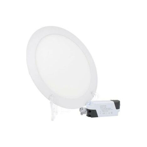 Pannello Faretto led per cartongesso rotondo incastro 18 w diametro cm 22,5 – 3000k LUCE CALDA (1/5)