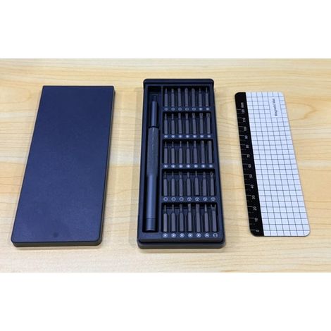 Kit Tournevis Précision 37 en 1, 35 Embouts avec Tapis Magnétique
