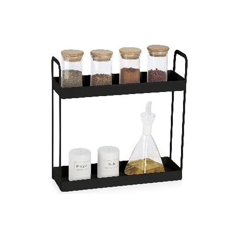 ANDREA HOUSE CC71123 Estante Cocina Metal Neg.30,5X10X30 - ref: CC71123