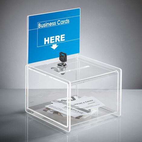 Sigel VA151 Transparente Sammelbox 15x15x21 cm (1/5)