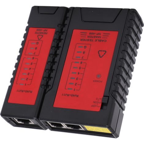 NF-468 Tragbarer Netzwerkkabeldetektor, Leitungstester für Telefonie und Computer, Ethernet-Kabelortungsgerät (1/5)