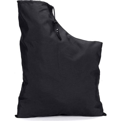 Sac Collecteur Pour Souffleur De Feuilles - Tissu Oxford Résistant - Fermeture Éclair Et Cordon - Jardinage Extérieur - 1 Pièce (1/5)