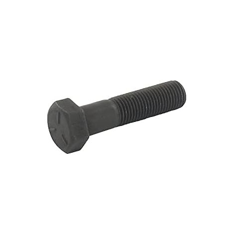 Vis de lame pas à gauche - Lot de 1 - Acier traité - Filetage 3/8-24UNF - Pour tondeuses Castelgarden et Sears - Longueur 38mm
