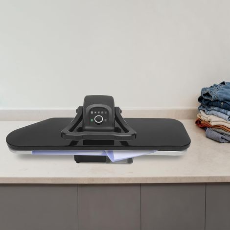 2200W Centrale vapeur avec surface de repassage de 91 cm pour la maison, générateur de vapeur puissant pour vêtements et tissus d'ameublement, noir (1/5)