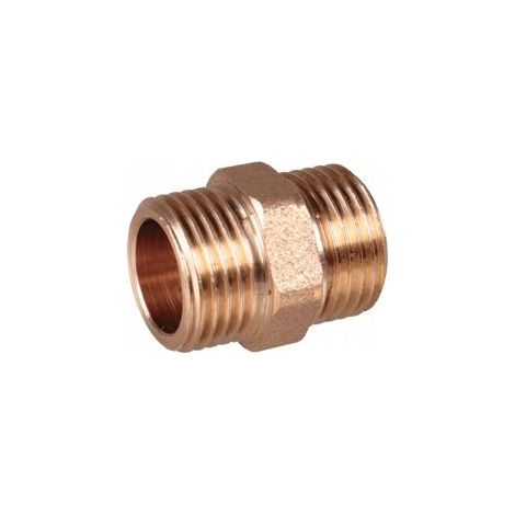 Conector de latón de 3/8".