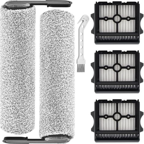 Kit 5 Pièces Tineco Floor One Stretch S6, Switch S6, S7 Ultra, S9 Artist, i5, i6, 2 Rouleaux et 3 Filtres HEPA (1/5)