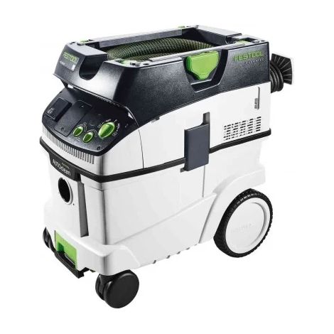Festool – Aspirateur eau et poussières 1200W – Dépression 240 mbar – Capacité 36 L – Pour chantier humide et poussières L – Technologie AUTOCLEAN (1/5)