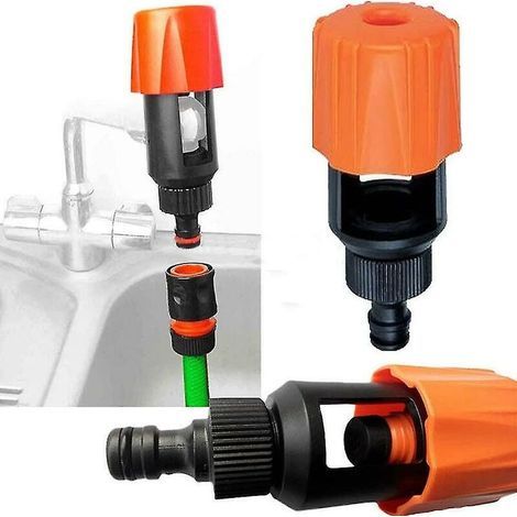 Garden Hose Connector For Kitchen Faucet Universal Faucet Adapter/hose Adapter Hose Fitting Flexible Faucet Hose Assembly 4.5 X 2 X 2inch (1/4)