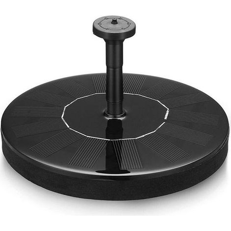 Fontana a energia solare,laghetto da giardino,piscina con flusso d'acqua,abbeveratoio per uccelli da esterno,paesaggio da giardino,16 cm (1/5)