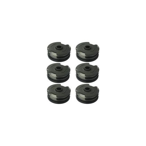 Bobine de fil nylon 1,4mm pour débroussailleuse Parkside PRTA 20-Li – Lot de 6 bobines 2x5m – Compatible PRTA 20-Li A1/B2/C3 (1/5)