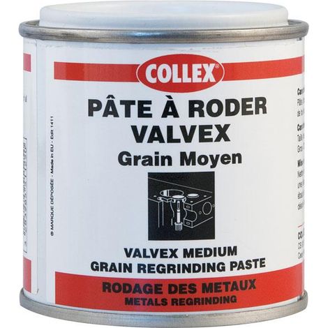 GEB – Pâte à roder 150g grain moyen G150 – Rodage soupapes et sièges – Élimine bavures et dépôts – Pour usage manuel ou machine