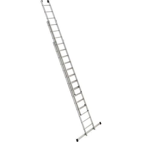 Euroline Premium 303 Schiebeleiter 3x14 Sprossen (1/5)