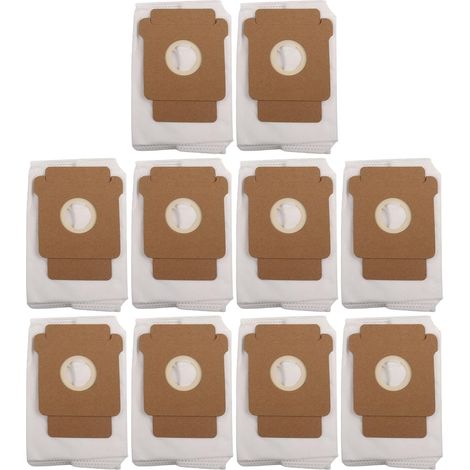 Confezione da 10 sacchetti per la polvere compatibili con i robot aspirapolvere Roomba 105/Plus 405/Plus 505/Max 705/Combo 2 Essential, capacità 3 litri, fibra meltblown e tessuto non tessuto, filtraz (1/5)