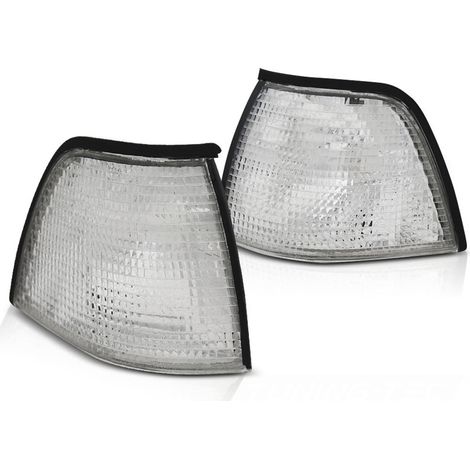 Clignotants avant BMW E36 12.90-09.99 BERLINE -TOURING -COMPACT BLANC (1/2)