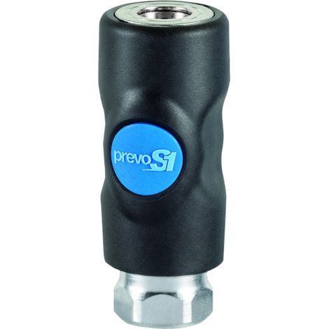 Prevost – Raccord ISO B sur plaque F 3/8 – Corps composite – Filetage 3/8 G/BSPP – Pression 2 à 12 bar – Débit 833 l/min (1/4)