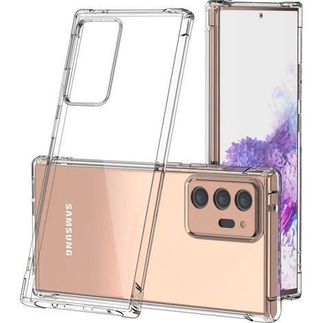 Schutzhülle für Samsung Galaxy Note 20 Ultra, stoßfest, transparent (1/5)