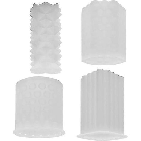 Silikon-Kerzenform, 4er-Set Formen zur Herstellung von DIY 3D-Kerzen, Silikonform. (1/5)