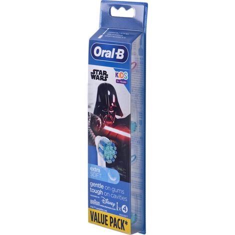 Oral-B Oral-B EB10S-4 Aufsteckbürsten für elektrische Zahnbürste 4 St. Mehrfarbig (1/4)