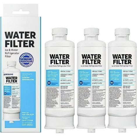 3 Pcs DA97-17376B Filtre �� Eau de R��frig��rateur ��l��ment de Filtre de R��frig��rateur 3 Couches de Filtration Efficace