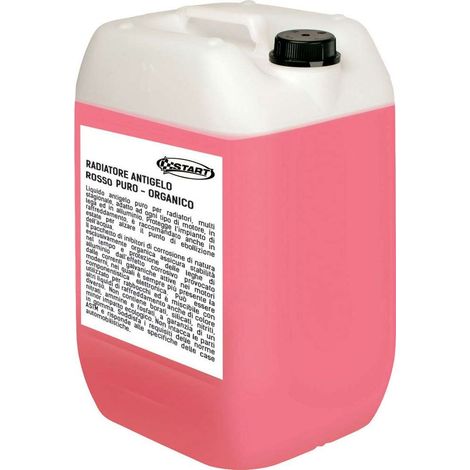Liquido radiatore antigelo puro long life rosso 25 kg