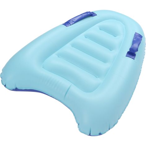 Planche de surf gonflable portable, flottante et idéale pour la piscine, pour enfants et adultes (bleue) (1/5)