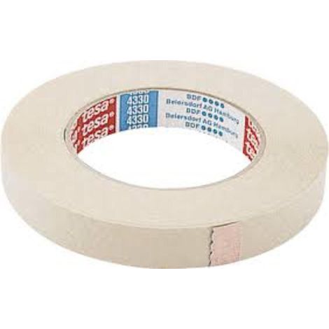 TESA 4330 RUBAN DE MASQUAGE PAPIER DE QUALITÉ SUPÉRIEURE CHAMOIS 25MM X 50M - 04330-00018-00 (1/2)