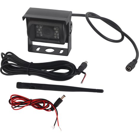 Caméra de recul sans fil Wi-Fi HD avec vision nocturne, angle réglable, étanche IP67, pour camions, bus et véhicules d'ingénierie (1/5)