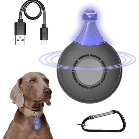 FITLAB-Répulsif à ultrasons pour chiens – Électronique rechargeable par USB – Zone de protection 3 à 10 m – Sûr et respectueux de l'environnement (1/5)
