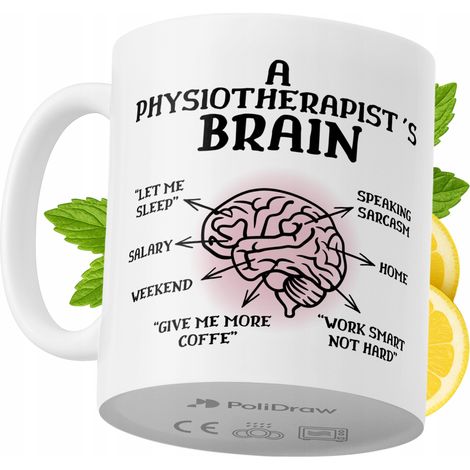 Lustige Tasse für Physiotherapeuten – Kaffee- oder Teetasse mit witzigem Textdesign – ideal für Geburtstage, Namenstage, Feiertage und besondere Anlässe. Hochwertige Tasse für Zuhause, Büro und Arbeit