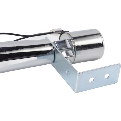 Avertisseur pneumatique universel 180DB ultra-puissant, trompe unique pour voiture, camion, bateau et train, 12-24V DC, chrome. (1/5)