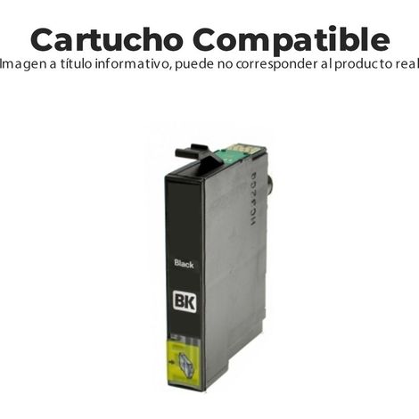 Cartucho de tinta genérico Brother LC424 (LC424BK) de alta calidad.
Adecuado para uso en las siguientes impresoras:
Brother DCP J1200W
Rendimiento: