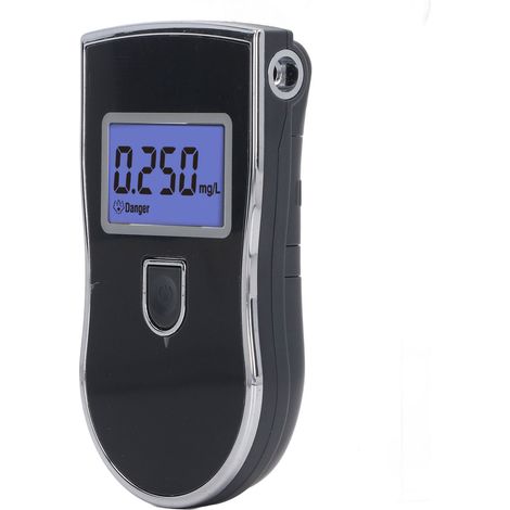 Alcootest professionnel précis et portable, détecteur de conduite en état d'ivresse, écran LCD bleu numérique pour la maison et les fêtes. (1/5)